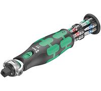 Wera Juego de carracas Zyklop Pocket 8009 05004280001 – 13 piezas – Negro/verde