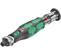 Wera Juego de carracas 8009 Zyklop Pocket Set Imperial 1, 13 piezas, negro-verde