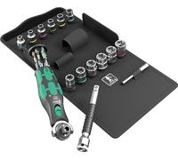 Wera 05004284001 8009 cyclop pocket set 3, juego de carracas, 27 pieza