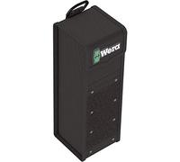 Wera Caja vertical de herramientas 05004356001 negro, plástico, poliéster 100×105×300 mm