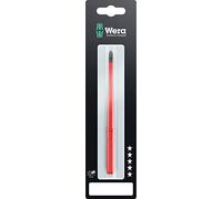 Wera 05004455001 Kraftform Kompakt VDE 65 iS PZ SB, Varilla de destornillador aislada, Pozidriv, PZ 1 x 154 mm