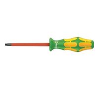 Wera 05004780001 Destornillador Aislado para Cuadrado Interior Según VDE, 1 x 80 mm