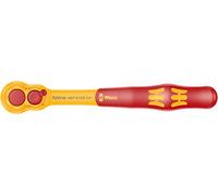 Wera 05004966001 8007 B VDE Carraca Zyklop, Aislada, con Palanca de Conmutación y Arrastre de 3/8", 222 mm