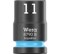 Wera 05005502001 8790 B Impaktor Inserto de llave de vaso con arrastre de 3/8", 11 x 30 mm