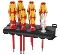 Wera Juego de destornilladores 160 i/7 Rack – aislados VDE – 7 piezas