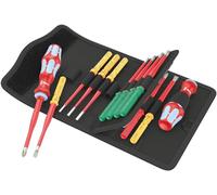 Wera Juego 17 piezas Kraftform Kompakt VDE Inoxidable extra delgado Buscador de herramientas