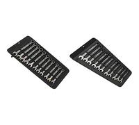 Wera 05020013001 Llave de boca, Set de 11 Piezas - K.a. & 05020231001-6003 Joker 11 Set 1 - Juego de llaves de boca y anillo
