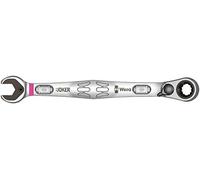 Wera 05020064001 Llaves Combinadas con Carraca, Palanca de Inversión de Giro, 8 x 144 mm