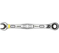 Wera 05020065001 Llaves Combinadas con Carraca, Palanca de Inversión de Giro, 10 x 159 mm