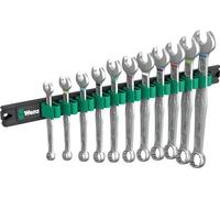 Wera 05020233001 9640 Tira magnética 6003 Joker 1 Juego de llaves carraca de boca y anillo, 12 piezas