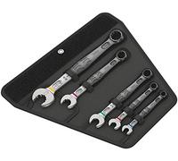 Wera 05020240001 6003 Joker 5 Imperial Set 1, Juego de llaves de boca y anillo, en pulgadas, 5-teilig