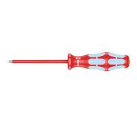 Wera 05022729001 Destornillador VDE Plano, 0.5 x 3.0 x 80 mm