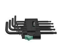 Wera - Juego de llaves acodadas 05024242001, 9 piezas