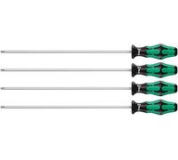 Wera - Juego de destornilladores Torx 05028074001 - 4 piezas, retención con varillas 300 mm