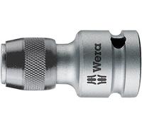 Wera Adaptador con cambio rápido 05042755001, 3/8", 1/4", 43 mm