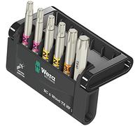 Wera Surtido de puntas Bit-Check 6 Wood TX HF 1 – 6 piezas