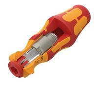 Wera Mango porta-puntas 837 i RA Kraftform con función de carraca, 9 x 115 mm