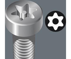 Wera 05060142001, 1 unidad, Torx, 4,5 mm, TX 20, 70 mm, 25,4 / 4 mm (1/4")