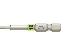 Wera - 05060506001 - Punta con función de retención, 867/4 TORX® HF Puntas con sistema de retención, TX 10 x 50 mm