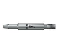 Wera 05064185001 - Puntas para TORX roscadas 867/16-10/32" NF2AxTX 10x45mm, color plateado