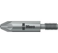 Wera 05065090001 1 x 33 mm 855/11 m 4 x PZ puntas para destornillador Pozidriv (con rosca, color plateado