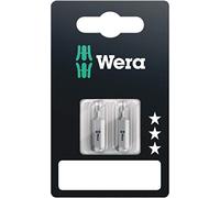 Wera 05073313001 Puntas, 10 x 25 mm, Set de 2 Piezas