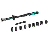 Wera Llave dinamométrica Click-Torque C 3 05075681001 – Set de 2, 40-200 Nm, 11 piezas