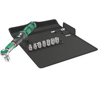 Wera Juego de llaves dinamométricas Safe-Torque A 05075830001 con arrastre de cuadradillo de 1/4" 2-12 Nm 10 piezas Negro-verde