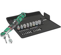 Wera Juego de llaves dinamométricas Safe-Torque 05075832001 1/4" 2–12 Nm 23 piezas Negro-verde