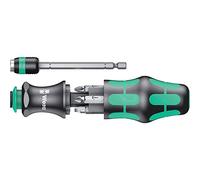 Wera 051019 Juego de brocas Kraftform compacto de 20 A, negro y verde
