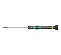 Wera 05118008001 Destornillador Plano para Usos Electrónicos, 0.4 x 2.5 x 80 mm