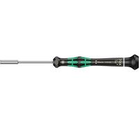 Wera 05118130001 Destornillador Aprieta-Tuercas para Usos Electrónicos, 7/64", 60 mm