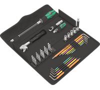 Wera 05134013001 Kraftform Kompakt F 1 Herramientas de atornillar para trabajos de ventanaje, 35 piezas