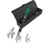 Wera 05136076001 9530 Juego de llave dinamométrica para bombas caloríficas/sistemas de climatización, 4 piezas