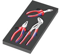 Wera 9780 KNIPEX Zangen Set 1 con inserción de espuma