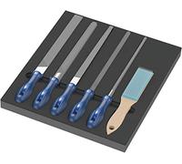 Wera 05150183001 9783 Depósito de Espuma Juego de limas de PFERD Set 1, 6 Piezas, Azul