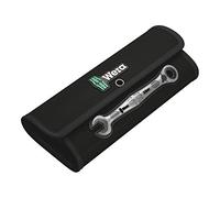 Wera 05671382001 Bolso Plegable para 11 Llaves Combinadas con Carraca, vacía, 290 x 135 mm