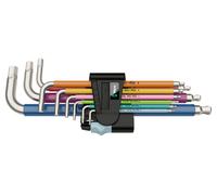 Wera Juego de llaves acodadas métricas 05022669001, 9 piezas, 0 W, 0 V, multicolor