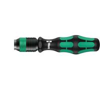 Wera - 5051272001 Kraftform 813 R - Destornillador hexagonal de sujeción de bits, portabrocas de liberación rápida Rapidator, cabeza de 1/4 pulgadas, longitud de la hoja de 90 mm