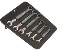 Wera 6000/6002 Juego Llaves Combinadas Métricas Articuladas 6 Piezas