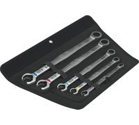 Wera Juego de llaves combinadas Joker 6007 – carraca, boca y anillo, 5 piezas