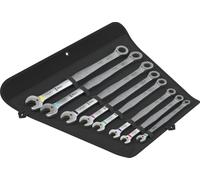 Wera 6007 Joker Imperial 8 Set 1 Juego de llaves carraca de boca y anillo, en pulgadas, 8 piezas