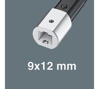Wera 7870 joker s llave de boca de inserción autoajustante para tama?