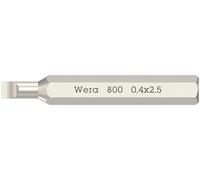 Wera 800 Micro Bits 0,40 x 2,5 x 30mm NUEVO