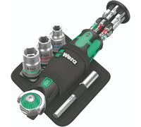 Wera 8009 Zyklop Bolsillo Juego 2 de Llaves Vaso 1cm Drive SAE 05004283001