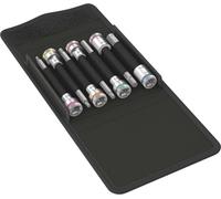 Wera 8740B HF Imperial 1Zyklop, juego de 3 puntas, soporte para vasos hexagonales interiores