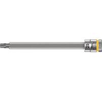 Wera 8767 A HF Zyklop Vaso de Punta con Arrastre de 1/4" con Función Sujeta-Tornillos, Amarillo, TX 25 x 100 mm