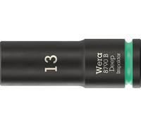 Wera 8790 B Impaktor Deep Llave de vaso con arrastre de 3/8", 13 x 63 mm