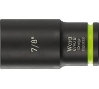 Wera 8790 B Impaktor Deep Llave de vaso con arrastre de 3/8", 7/8" x 63 mm