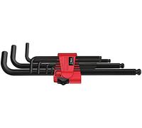 Wera 950 PKL/9 BM N SB Juego de Llaves acodadas métricas, BlackLaser, 9 Piezas